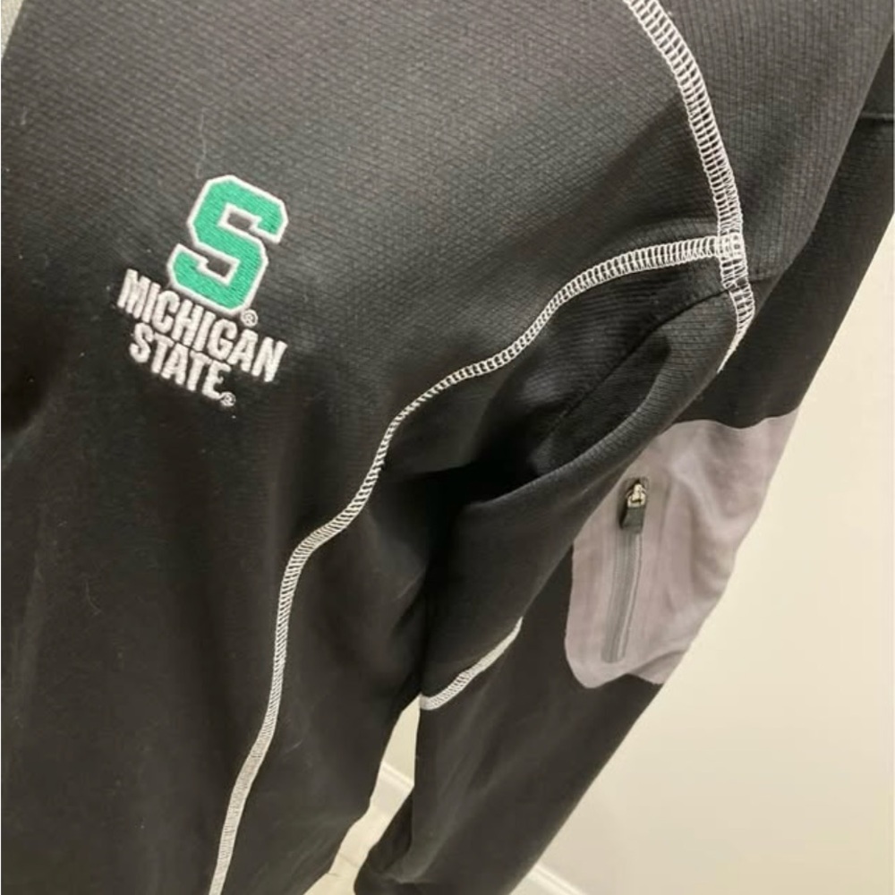 Ping Black Quarter-Zip Pullover With Michigan Sta… - image 4